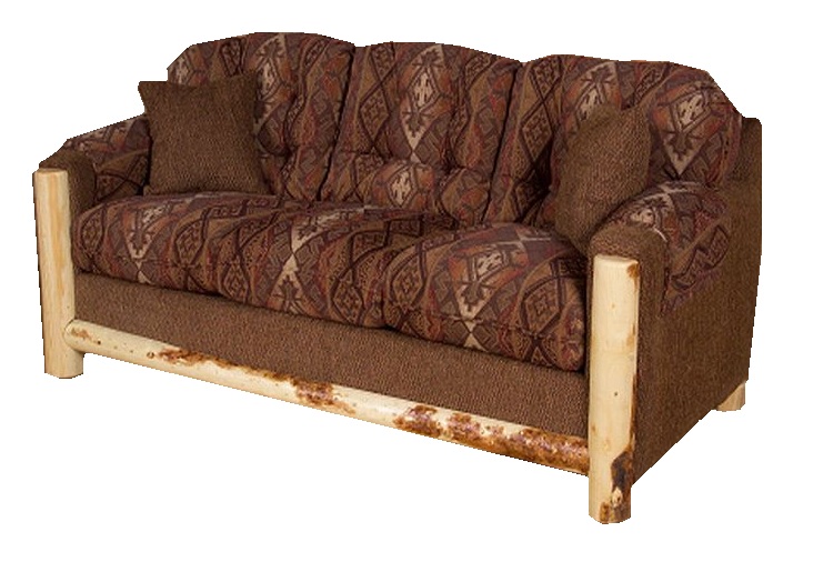 Rustic shop sofa sleeper